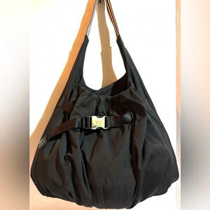 Y-3 by YOHJI YAMAMOTO Black synthetic shoulder handbag